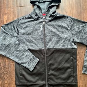 Boys Reebok Zip Up Hooded Sweatshirt Size M *EUC*